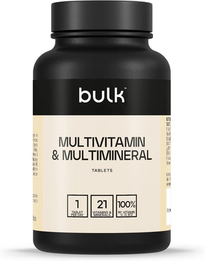 Bulk Multivitamin and Multimineral One a Day Tablets, with 21 Vitamins and Minerals, 90 Tablets, 90 Servings, Packaging May Vary