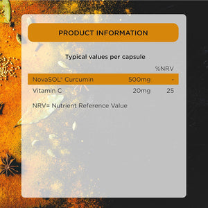 Healthspan Opti-Turmeric | High Strength 500Mg Liquid Curcumin | Supports Cartilage Formation | Immune Health | 185 Times Better Absorbed & 7 Times Faster Acting than Standard Turmeric (60 Capsules)