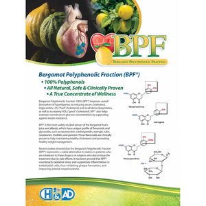 Organic Citrus Bergamot Extract - 120 Capsules - High Strength 38% Bergamot Polyphenols - 500Mg - Clinically Studied BPF® - UK Made Supplement - Zero Additives - GMP Standards - Vegan