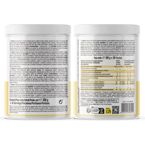 Weider Collagen (300G) Vanilla Flavour. Hydrolysed Collagen Peptides Powder Type I 100% Peptan with Hyaluronic Acid, Magnesium, Vitamin C, Sugar-Free, for Skin, Cartilage, Bones and Hair