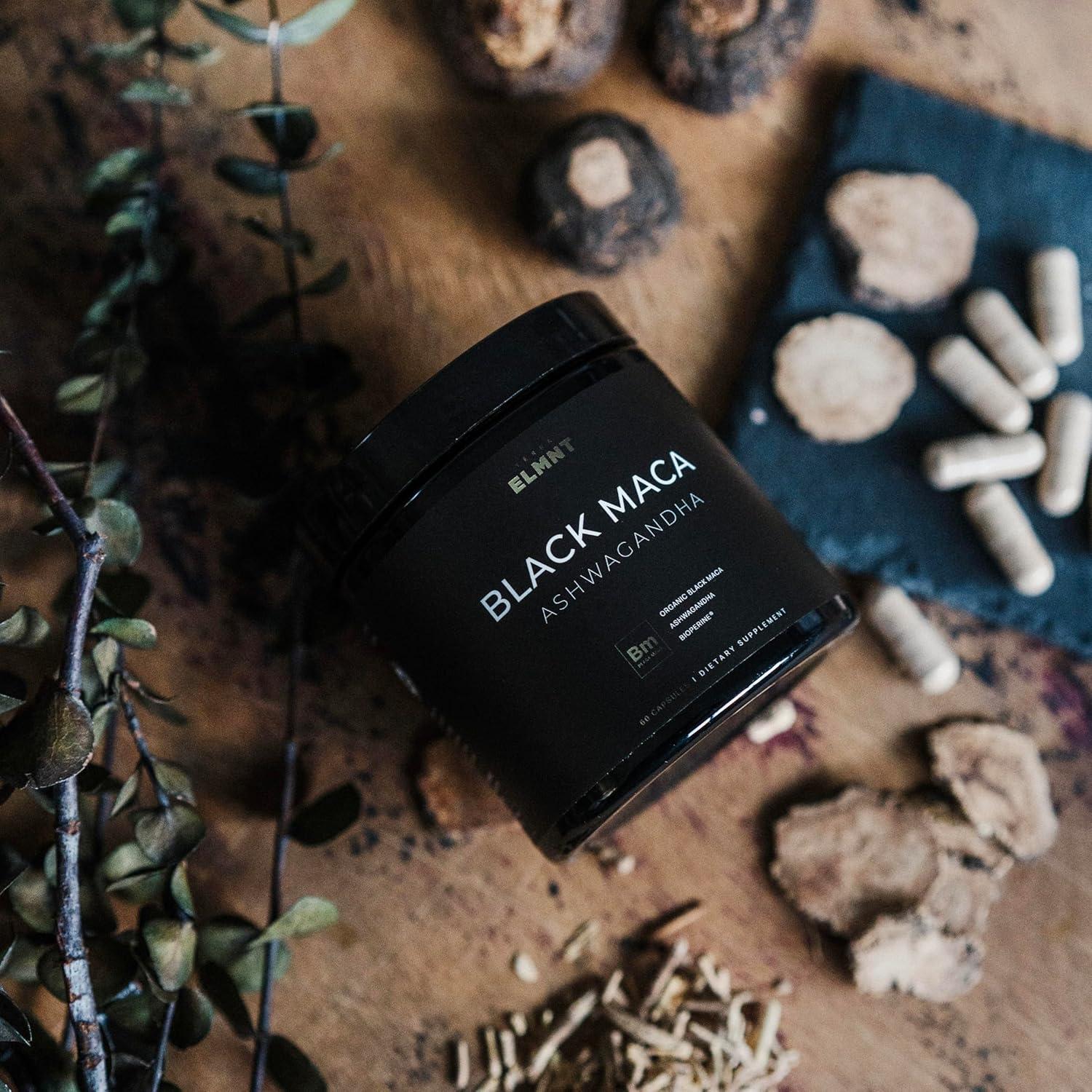 Organic Black Maca Root 40,000Mg  40X Strength Supplement for Men