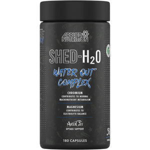 Applied Nutrition Shed H20 Water Out - ABE All Black Everything Water Out Complex, Help to Shed Excess Water, Perfect for Bodybuilding Athletes, 180 Capsules - 30 Servings