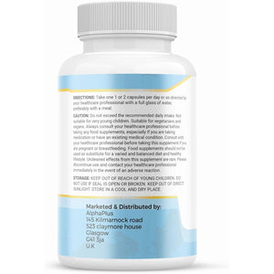 Bio White Glutathione Supplement - Natural Skin Whitening Anti-Aging Benefits and Improves Immunity, L-Glutathione Pills for Men & Women - Pure Antioxidant, 60 Capsules (1000Mg)