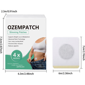 Weight Loss Patches - 30 Pieces Breathable Belly Stickers | Adaptable Tightening Body Abdomen Belly Tape | Weight Loss Slimmings Patches for Safe Fat Loss and Shaping during Daily Use
