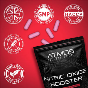 6,150Mg Nitric Oxide Booster - 180 High Strength Tablets with L-Arginine, L-Citrulline, Beetroot, and Vitamin C - Blood Flow, Energy, Performance Supplement for Gym, Powerlifting, and Bodybuilding