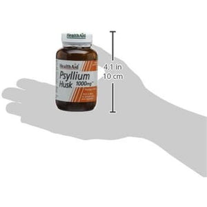 Healthaid Psyllium Husk, Fibre, 1000Mg 60 Vegan Capsules