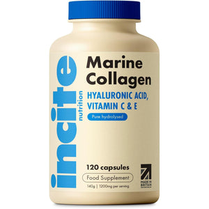 Marine Collagen Supplements for Women & Men 1200Mg | 120 High Strength Marine Collagen Capsules | Pure Superior Type 1 Hydrolysed with Hyaluronic Acid, Vitamins C, E, B12, Copper, Zinc and Iodine