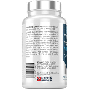 Trace Minerals Complex (Maximum Dose in UK) 3 Month Supply, Trace Minerals Supplements - 90 Capsules Multimineral Tablets Zinc, Iodine, Selenium, Boron, Potassium, Copper