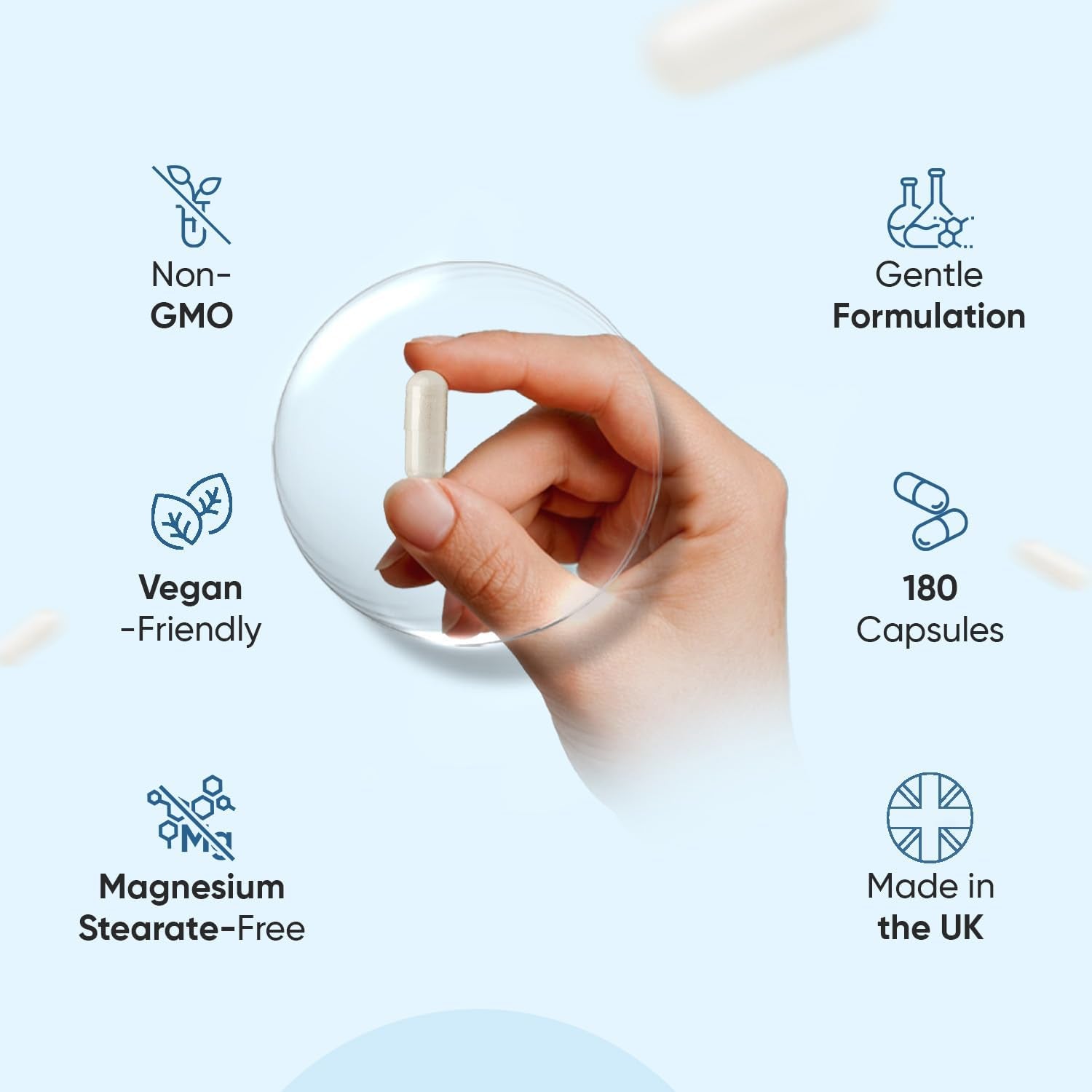 Weightworld Magnesium Glycinate 1422Mg | with Added Vitamin B6 | 180 Vegan Capsules | 3 Months Supply | Non-Gmo & GMP- Approved Magnesium Supplements for Men & Women | Made in the UK