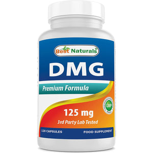 Best Naturals DMG 125 Mg 120 Capsules (120 Count (Pack of 1))