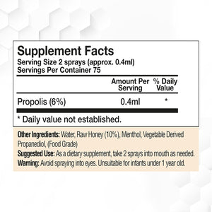 BEE and You, 100% Pure Propolis Extract, Immune Support, Sore Throat Relief, Antioxidants, Natural, Keto, Paleo, Gluten-Free | 1 FL Oz
