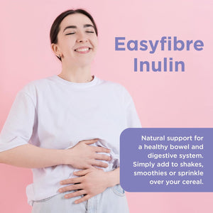Healthspan Easyfibre Inulin (450G) | a Natural Way to Keep Your Digestive System Functioning Healthily | Increase Fibre Intake | Made from 100% Chicory Root | Vegan