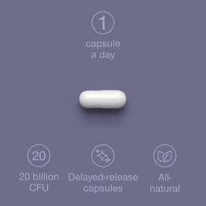 Probiotics Bio Cultures Complex - Gut Health Probiotic Supplements for Men & Women - 20 Billion CFU - 30 Acid-Resistant Capsules - Multi-Strain Vegan Prebiotics & Probiotics Tablets with Acidophilus