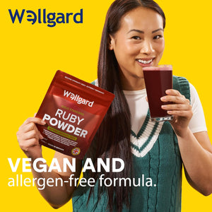 Wellgard Super Reds Powder, Ruby Powder, Vitamins, Minerals, Fruits, Botanicals, Fibre, Live Cultures, 300G