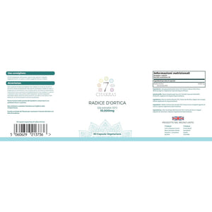 7C Stinging Nettle Root | 90 High Strength Stinging Nettle Root Capsules - 5000Mg Nettle-Root per Serving from 10:1 Extract | Non-Gmo, Gluten & Allergen Free | ISO Certified & Manufactured in the UK