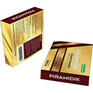 Piramidik-New Stronger for Longer Formula for Men - Ultra Strong Performance Enhancing Pills, Stamina Endurance Booster Gold Supplement Pills for Men - 6 Ginseng Capsules 500MG