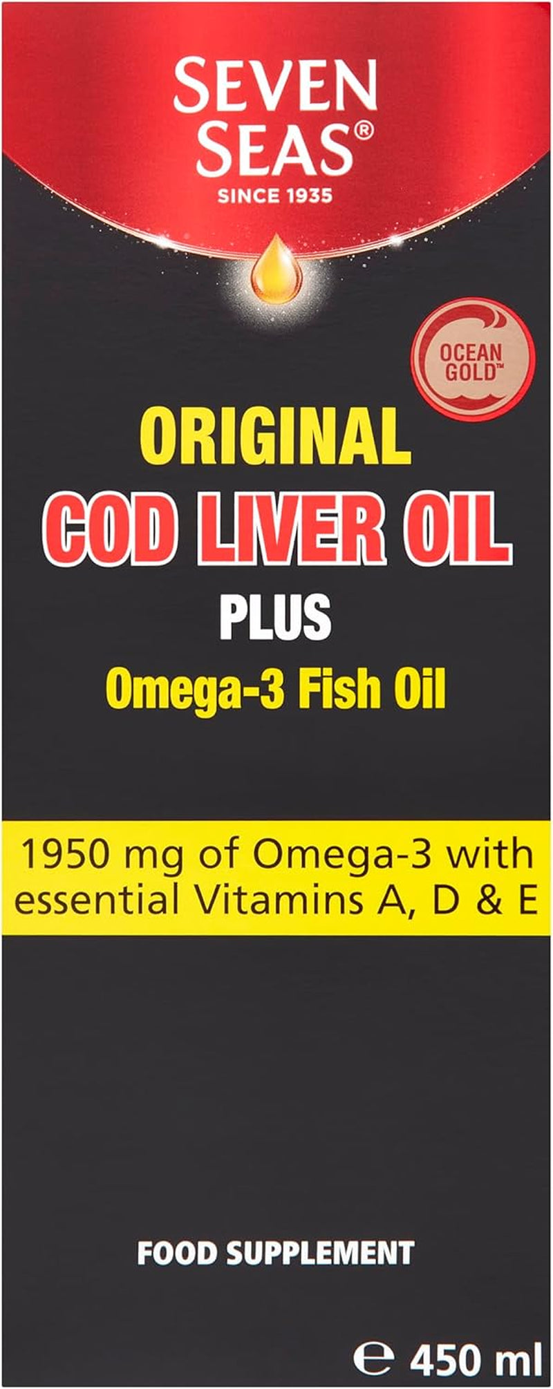 Seven Seas Cod Liver Oil 450 Ml