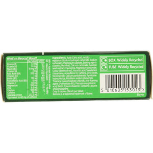 Berocca Boost Effervescent Tablets with Guarana, Caffeine and Vitamin B12, Also Contains Vitamin C and Magnesium, 1 Pack of 20-3 Weeks Supply