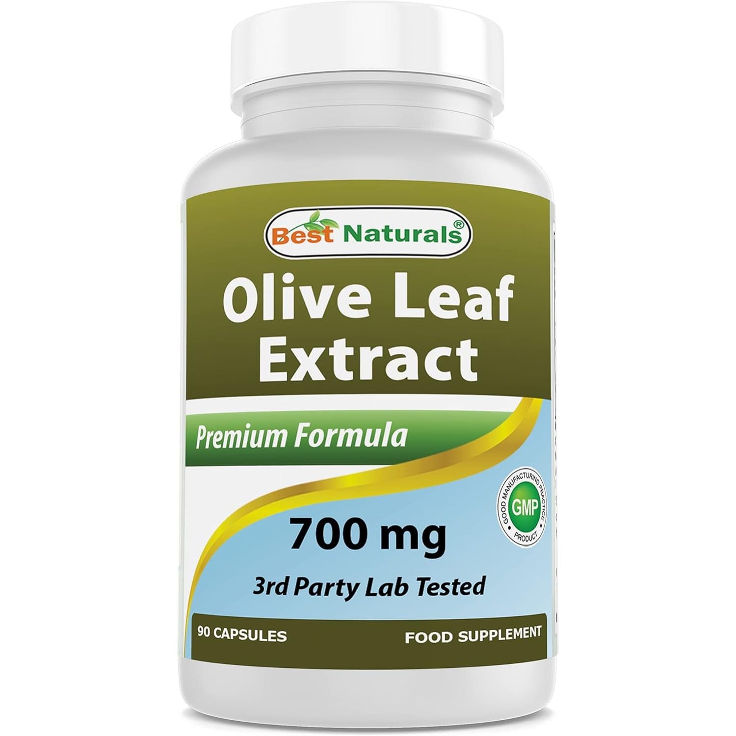 Best Naturals Olive Leaf Extract, 700 Mg, 90 Capsules