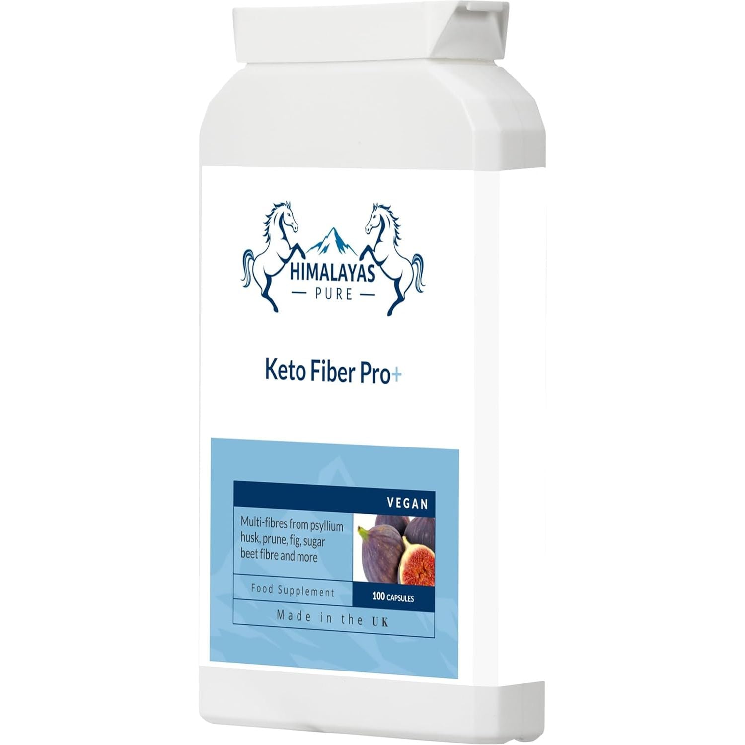 Himalayas Pure Keto Fiber Pro+ Dietary Fiber 100 Capsules