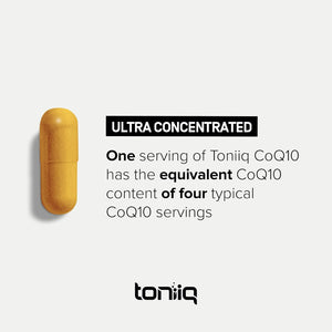 Coq10 400Mg Extra Strength - Ultra High Purity with MCT Oil for Superior Absorption - 98% Purified - Third-Party Tested, 60 Veggie Capsules