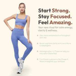 Purest Health Mushroom Coffee - 10 Mushroom in 1 Advanced Blend - Premium Arabica Coffee with Lions Mane, Maca and Ashwagandha - Vegan & Non-Gmo, 180G, 36 Servings