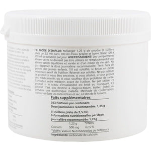 Calcium Carbonate Powder | 1 Pound - 454 G | Food Supplement | Highest Purity Limestone | Heiltropfen®