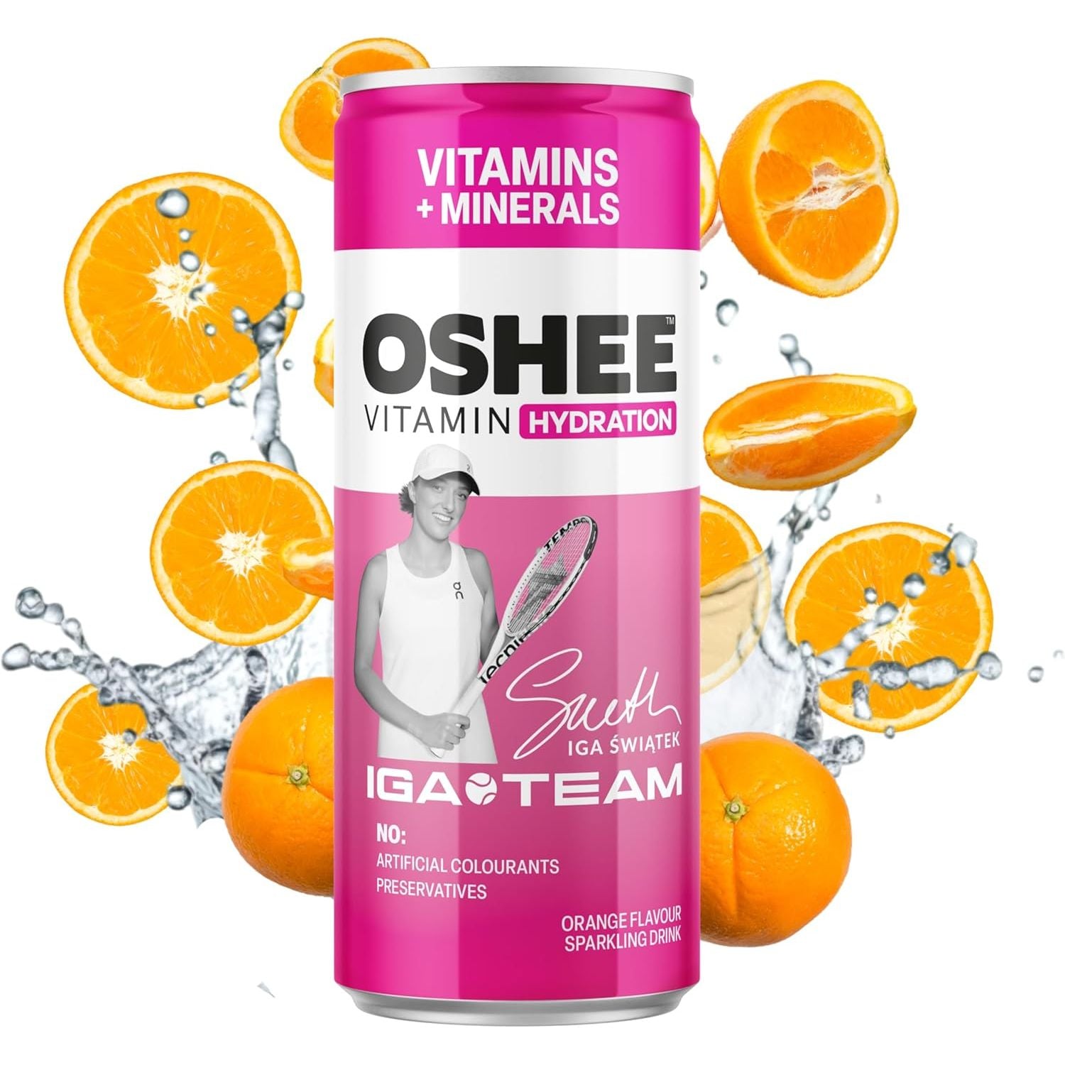 Oshee Vitamin Energy Formula 250Ml Vitamins + Minerals (Pack of 6) - Niacin, Biotin, Zinc, Selenium - Multipack - Packaging May Vary