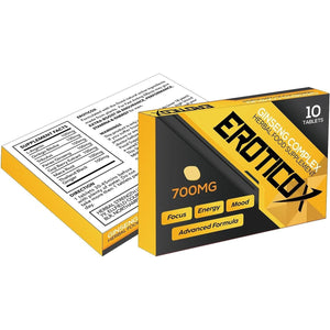 EROTICOX Ultra Extra Strong 700MG | Maximum Duration, Immediate Effect, without Contraindications, 100% Natural