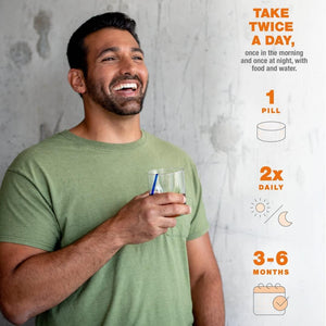 Viviscal Hair Supplement for Men, Pack of 180 Tablets, Natural Ingredients with Rich Marine Protein Complex Aminomar C, Zinc & Flax Seed, Contributes to Healthy Hair Growth (3 Month Supply)