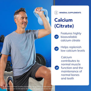 Pure Encapsulations Calcium (Citrate) - Highly Absorbable Calcium Citrate Supplement - for Bones and Teeth - 180 Capsules