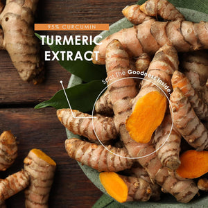 Turmeric Tablets 3000Mg with Black Pepper & Ginger – 90 Count – 95% Curcuminoids Supplement – Resealable and Recyclable Pouch by Alpha01