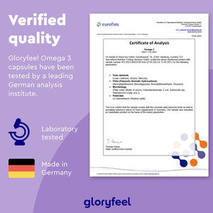Omega 3 Capsules - High Strength - with 2000Mg Fish Oil, 1000Mg EPA & 500Mg DHA per Daily Dose (In Triglyceride Form) - Essential Fatty Acids from Anchovies - Nutritional Supplements Made in Germany