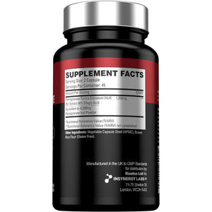 Pomegranate Capsules 42,000Mg (Maximum Dose in UK) Superior 90% Ellagic Acid, High Strength Pomegranate Supplement Extract 90 Vegan Capsules