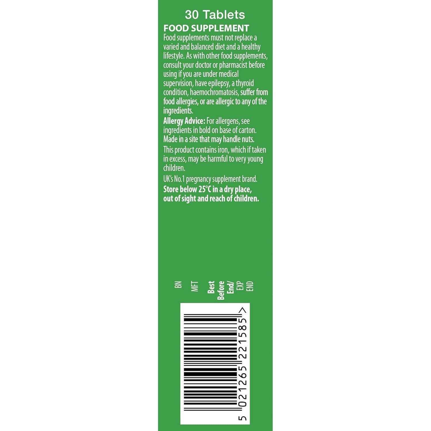 Vitabiotics Pregnacare Conception Tablets, 30-Count