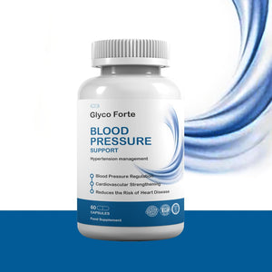 Glyco Forte Supports Blood Pressure, Blood Sugar Metabolism, Metabolic Health, Weight Management, 60 Capsules, 1 Capsule per Serving, 60 Servings