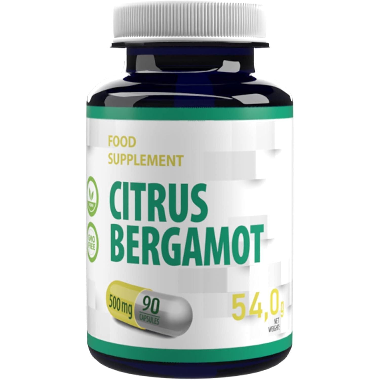 Hepatica Citrus Bergamot Extract 500Mg – 90 Vegan Capsules | High-Strength Supplement | 3Rd Party Lab Tested | No Fillers or Bulkers