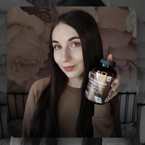 Glucomannan Capsules from Konjac Root - 180 Glucomannan Powder Capsules - with Choline, Chromium, Vitamin D3 & Vitamin B3 - Non-Gmo, Gluten-Free & Vegetarian-Friendly - 1 Month Supply - Made in the UK