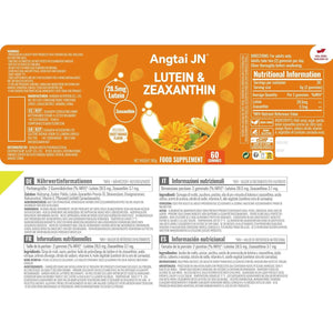 Lutein Gummies (60 Count) Eye Health Supplement with Zeaxanthin & Vitamin a – Orange Flavor, Blue Light Protection, Supports Vision Care for Adults & Kids – Vegan, Non-Gmo, Gluten Free