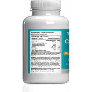 Pure Cod Liver Oil 550Mg | Rich in Essential Fatty Acid with EPA, DHA & Omega 3 | with Added Vitamin a & D | 360 Soft-Gel Capsules = up to 1 Year Supply | UK Made