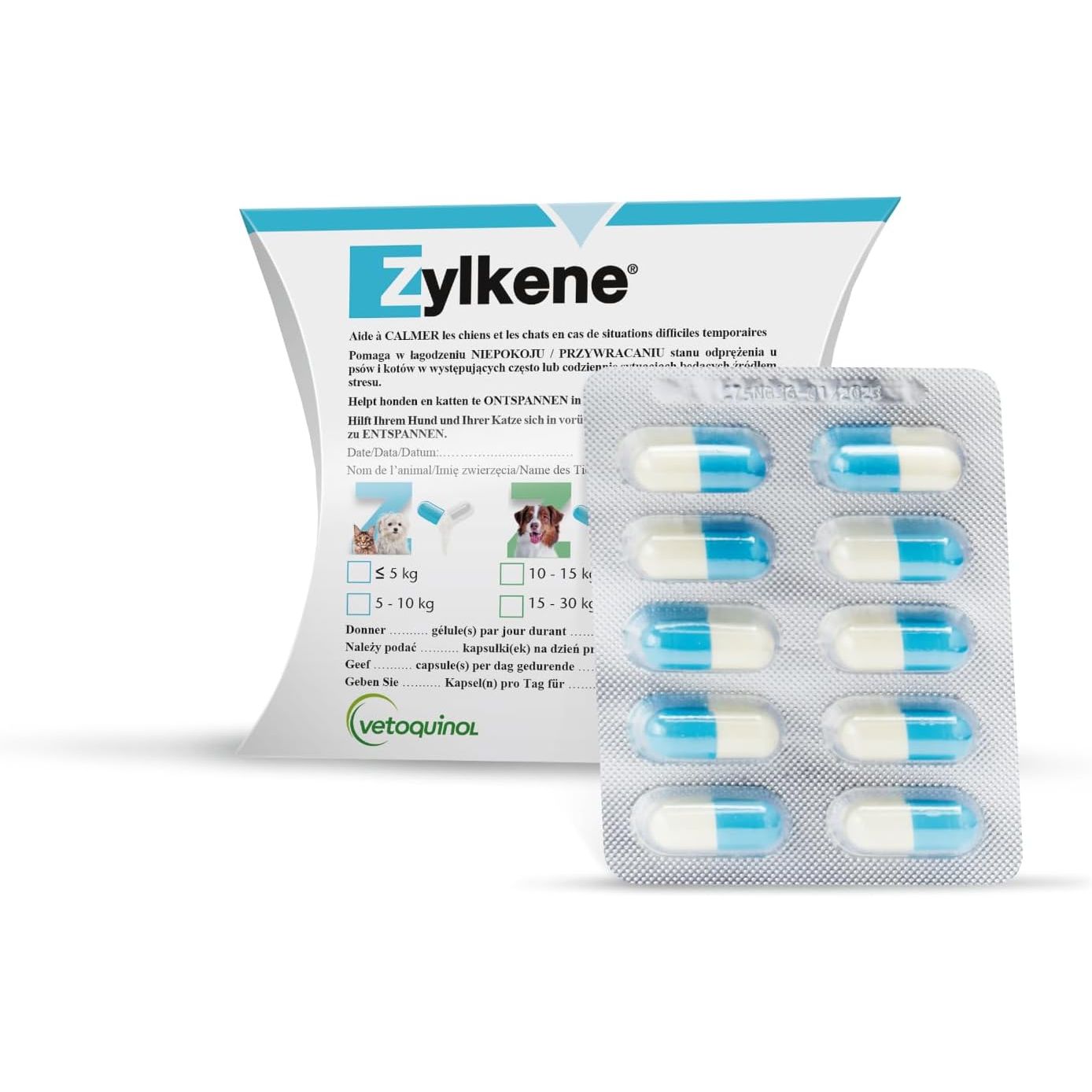 Zylkene 75 Mg - 100 Capsules (Cats & Small Dogs)