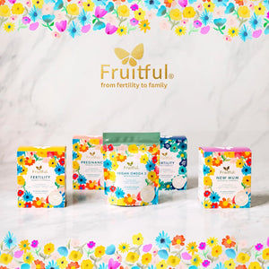 Fruitful Fertility Supplements for Women – Prenatal & Pregnancy Vitamins with Folic Acid Vitamin D & Coenzyme Q10 – Supports Natural Conception & Reproductive Health – 60 Capsules