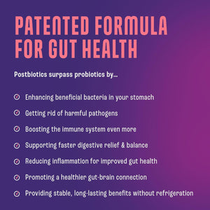 NAVEH PHARMA Postbiotics Kids Strawberry Gummies. Children’S Postbiotics, Ages 4+, 1 Trillion Good Bacteria 200X Ingredients than Probiotic or Prebiotic. Gut Health, Immunity, Digestion & Microbiome