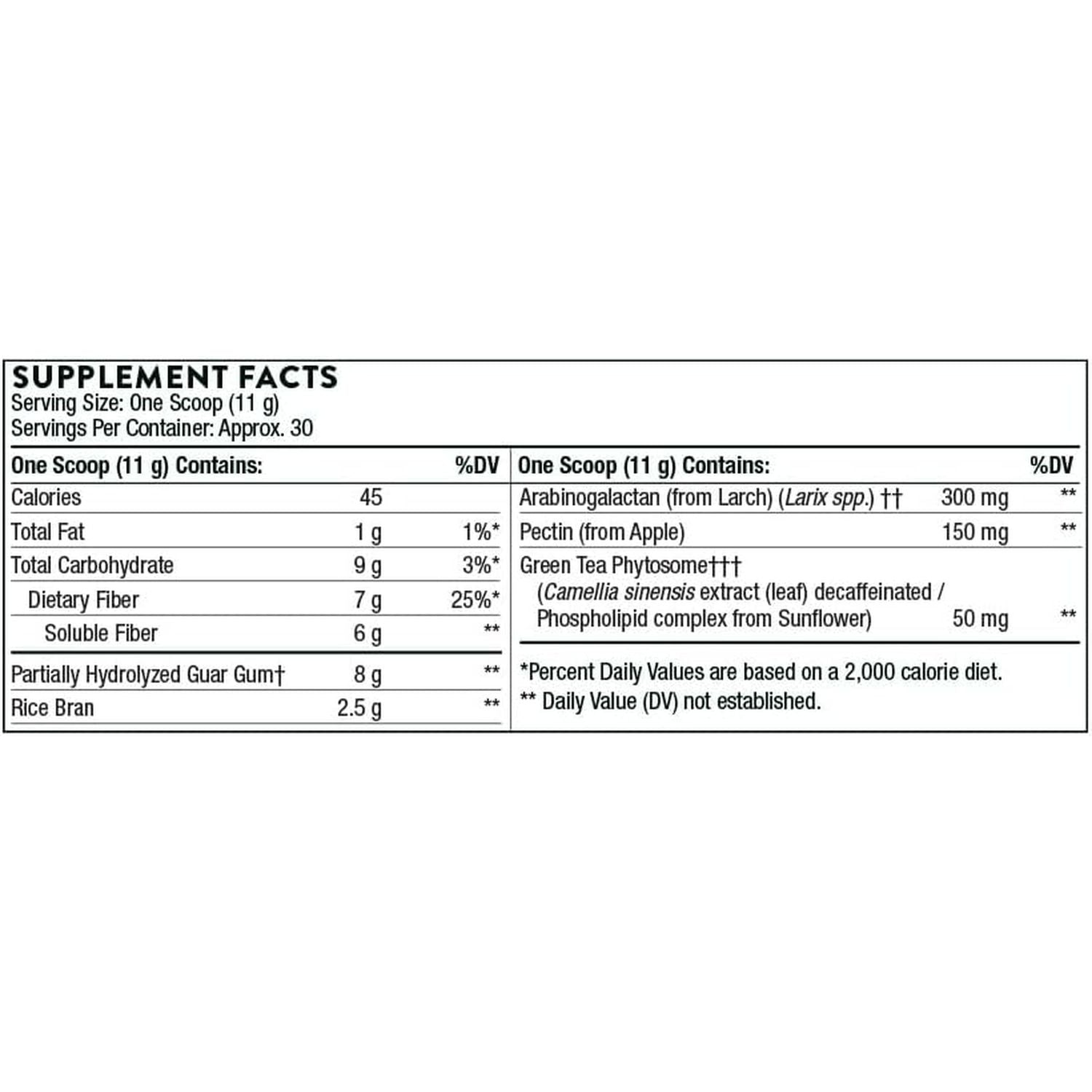 Thorne Fiberblend - Prebiotic Fibre Powder to Help Maintain Regularity - 11.6 Oz
