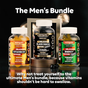 Maca Root 2000Mg Gummy | Tutti Frutti Flavour | 60 Vegan Gummies | Black Maca, Korean Ginseng, L-Arginine, Black Pepper, B6, Zinc & Selenium | High Strength | for Energy & Performance by NUTRIGUMS®