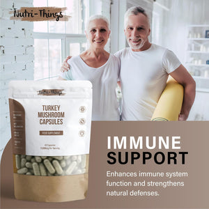 Turkey Mushroom Capsules (Pack of 60)