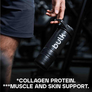 Bulk Collagen Powder with Peptides and Vitamin C Support for Skin and Joints - High Protein Supplement, Easy Mixing 500G.