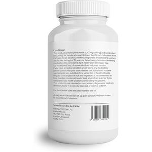 Hey Nutrition Cholesterol Complex Supplement - with Plant Sterols & Pine Bark Extract - Advanced Cholesterol Support - 90 Tablets/30 Servings - Non-Gmo, Vegan