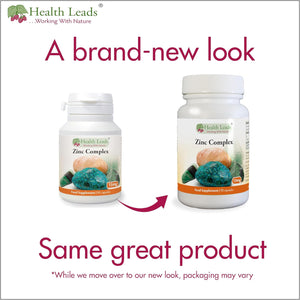 Zinc Complex 15Mg 90 Capsules, without Magnesium Stearate, Zinc Contributes to the Normal Function of the Immune System & to the Maintenance of Normal Skin, Hair & Nails, Made in Wales