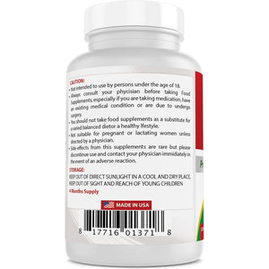 Best Naturals Holy Basil Extract 500 Mg 120 Vcaps (120 Count (Pack of 1))